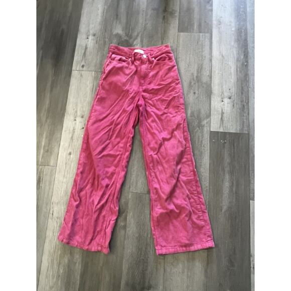 BDG Pants Women Pink Berry Corduroy Urban Outfitters Casual - Picture 2 of 11
